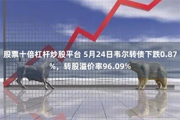 股票十倍杠杆炒股平台 5月24日韦尔转债下跌0.87%，转股溢价率96.09%