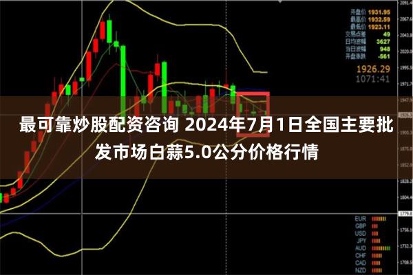 最可靠炒股配资咨询 2024年7月1日全国主要批发市场白蒜5.0公分价格行情